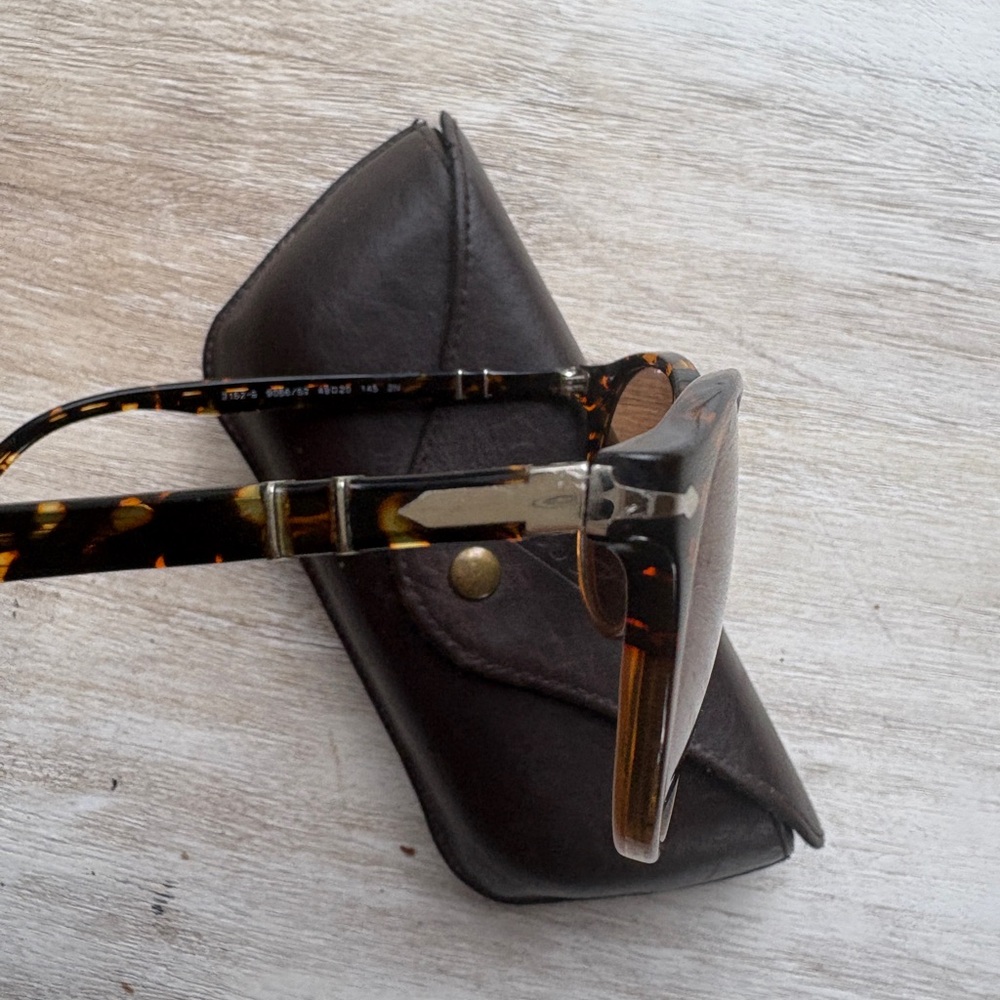 Persol Brown Tortoise Sunglasses - Picture 4 of 6